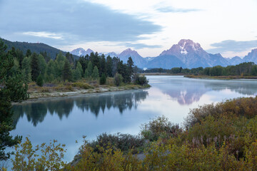 Oxbow Bend Sunrise in Grand Teton National Park