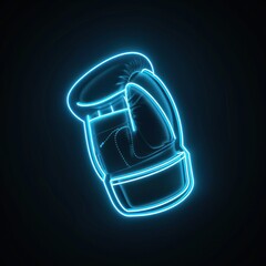 Neon boxing gloves