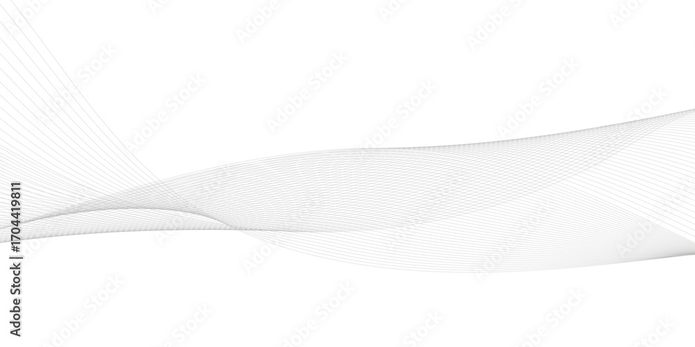 Aufkleber frequency sound wave, twisted curve lines with blend effect.