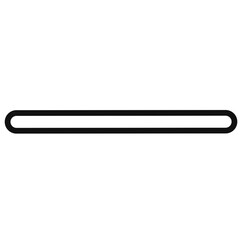 black pencil isolated on white. needle isolated on white. Illustration of a graphic of a symbol. Symbol sign collection. Line vector logo design element. Line design element. Line. Black line. Ink.