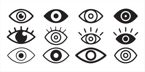 Creative eye icon for all designers