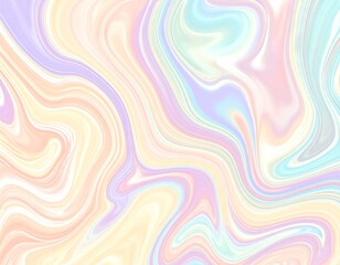 Obraz premium Abstract pastel swirl pattern