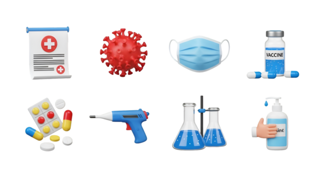 Medical and Healthcare Icons Set