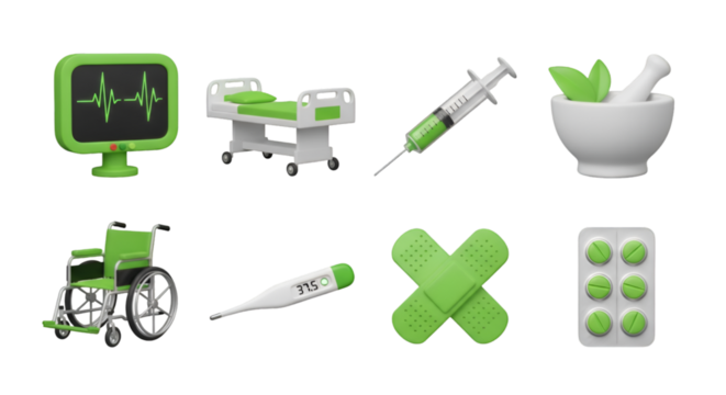 Medical Icons: Healthcare and Medicine Collection