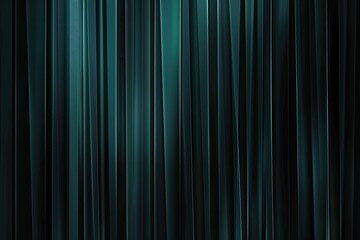 Abstract image of vertical, dark teal lines suggesting a curtain or drapery effect with subtle variations in tone and shading creating depth