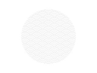 青海波円フレーム