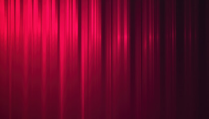 Vibrant magenta abstract background with vertical light streaks evoking luxury and sophistication