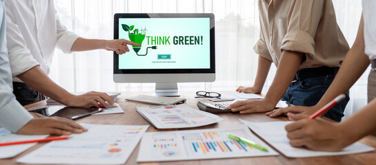 Green business transformation for brisk corporate business to thank green marketing strategy