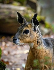 Close-up of a small deer