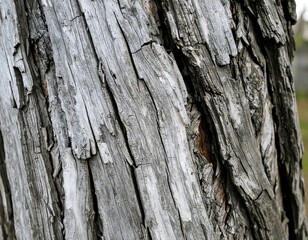 Obraz premium Close-up of weathered tree bark (4)