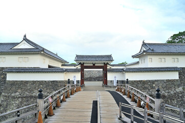 Fototapeta premium 山形城二ノ丸東大手門 山形県山形市
