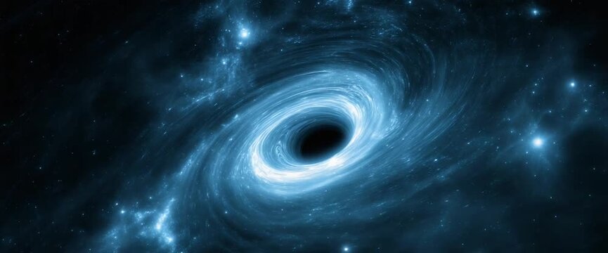 Black hole gravitational pull