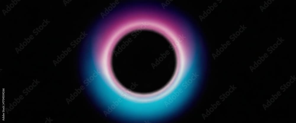 Poster abstract circular design