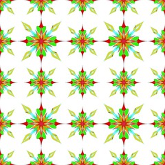 Set of vector flowers with floral design for cards and wallpaper