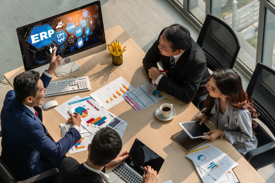 ERP enterprise resource planning software for modish business to plan the marketing strategy