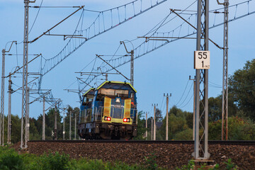 two coupled SM42 locomotives without wagons