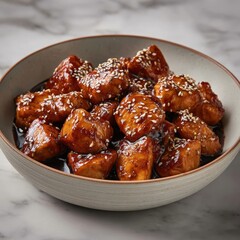 Bowl of Sesame Chicken