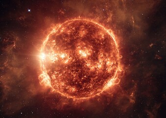 Obraz premium Red Giant Star