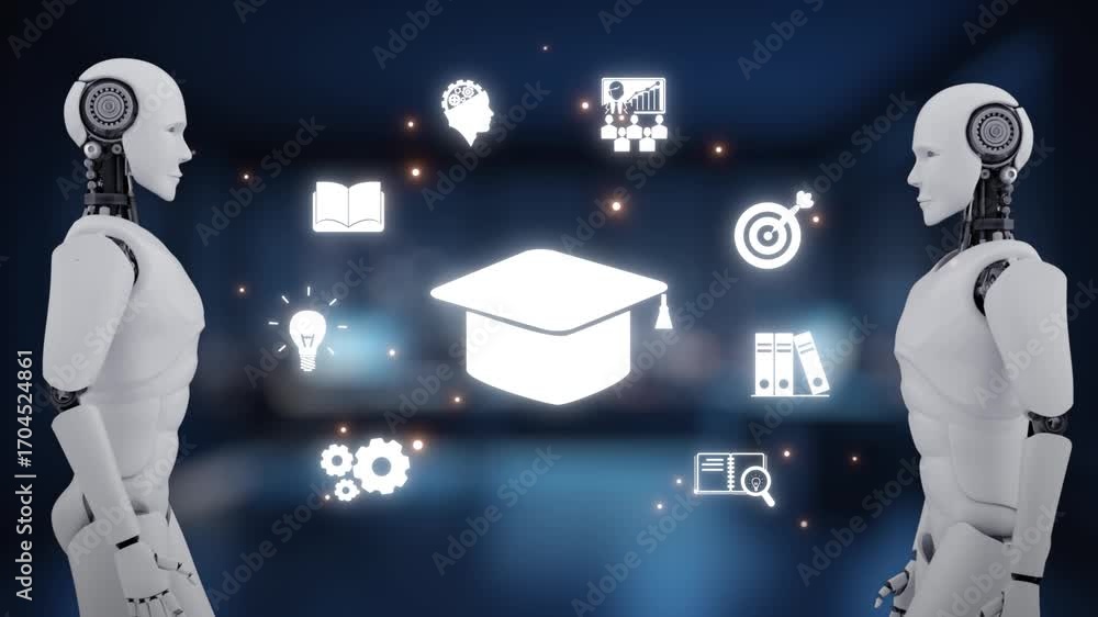 Aufkleber ai powers digital learning with smart education platforms, virtual tutors, and personalized tools to