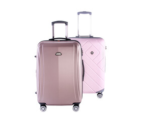 maletas de viaje sobre fondo transparente