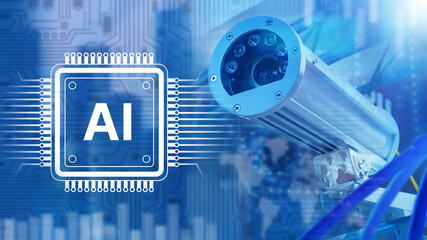 AI-powered surveillance camera system integrates machine learning for smart monitoring. Technology...