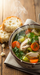 chicken soup with vegetables