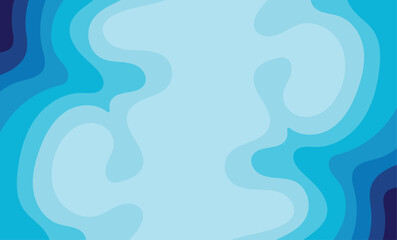 Design background blue blob water unique abstract