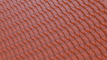 The Rusty scale for abstract Background 3d Rendering.