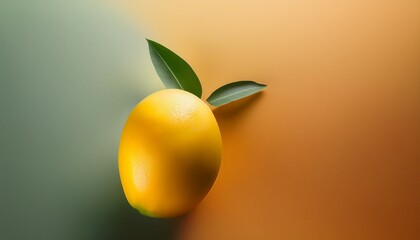 Blended Gradient From Tropical Mango To Pale Lemon Offering A Smooth And Textured Shift