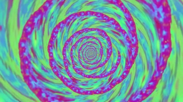 Abstract Swirl Spiral Loop Animation