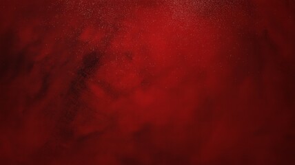A vibrant red background with subtle dark textures and a slightly blurred appearance overall view