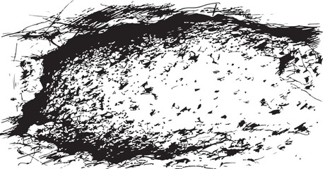 Abstract Black and White Texture