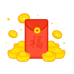Red envelopes Gold Ingots