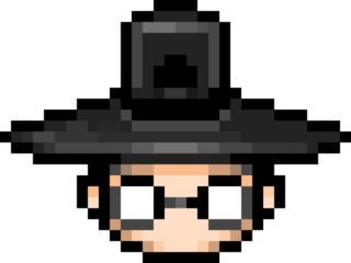 픽셀 한복 캐릭터