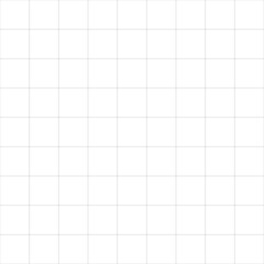 Simple rectangular grid 9x9 on a transparent square background