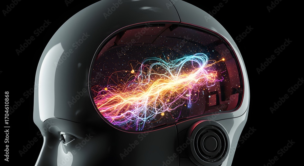 Poster artificial intelligence a glimpse into the digital mind