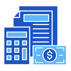 Accounting  Icon Element For Design	