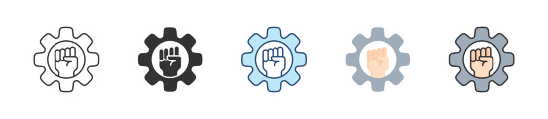 Activism Icon Set Multiple Style Collection