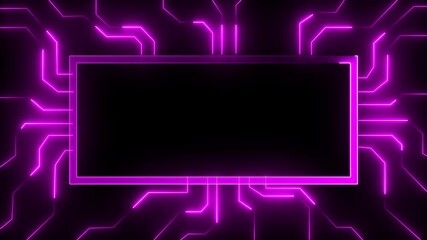 Digital Data moving on Circuit Board and CPU loop backgrounds. Computer Processing and organizing data. Abstract high tech Artificial intelligence data mining, modern computer. Abstract high tech .4k - Powered by Adobe