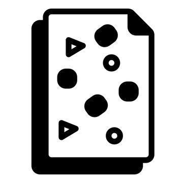Unstructured Data Icon