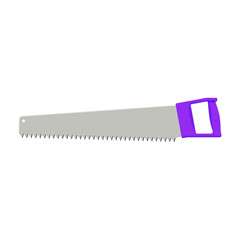 Sturdy hand saw, a versatile cutting tool for various woodworking tasks and home improvement projects