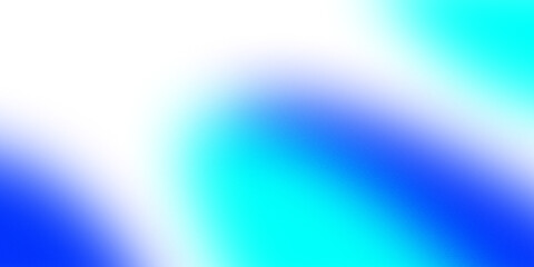 Abstract element with glowing blue gradient with noise texture