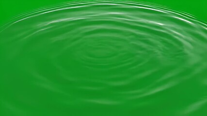 Water Splash Ripple Effect Slow Motion Green Screen Background with Dynamic Waves and Spray - Powered by Adobe