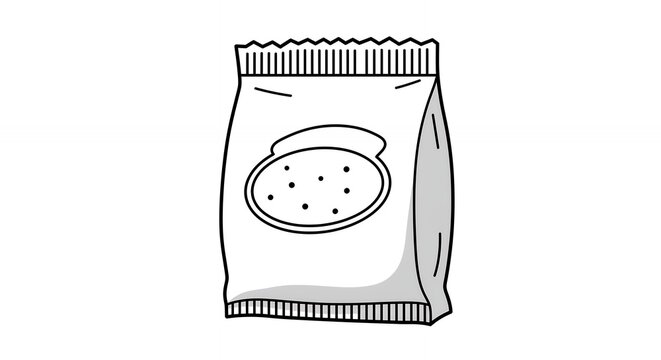 Simple food packaging design