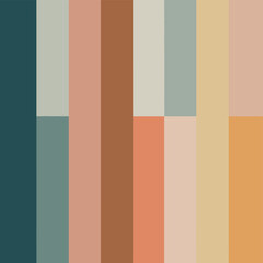 Obraz premium Abstract Color Block Stripes Modern Minimalist Geometric Pastel Texture.