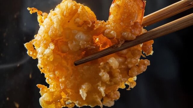 Crispy fried shrimp