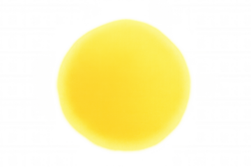 Glowing yellow sphere hovering against transparent backdrop, highlighting digital design possibilities
