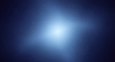 Abstract Light Centered on Dark Background.