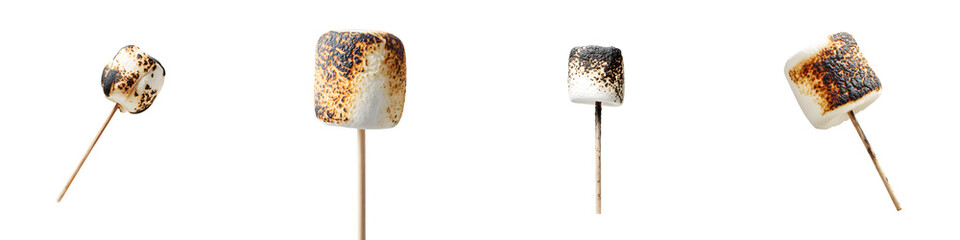 Roasted Marshmallows on Sticks: Summer Campfire Treats