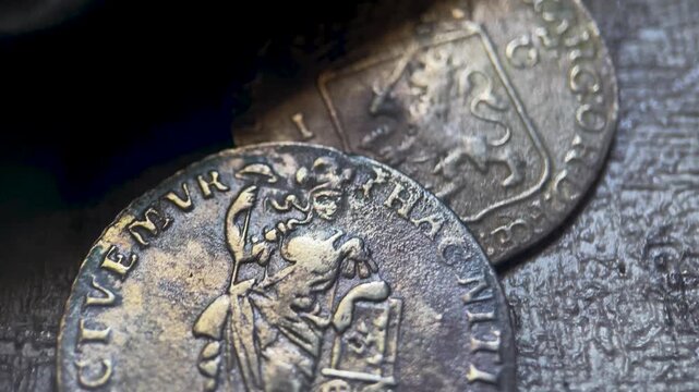 one guilder west friesland silver coin 1796